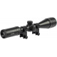 Приціл оптичний Hawke Fast Mount 3-9x40 AO сітка Mil Dot. Кільця на Weaver