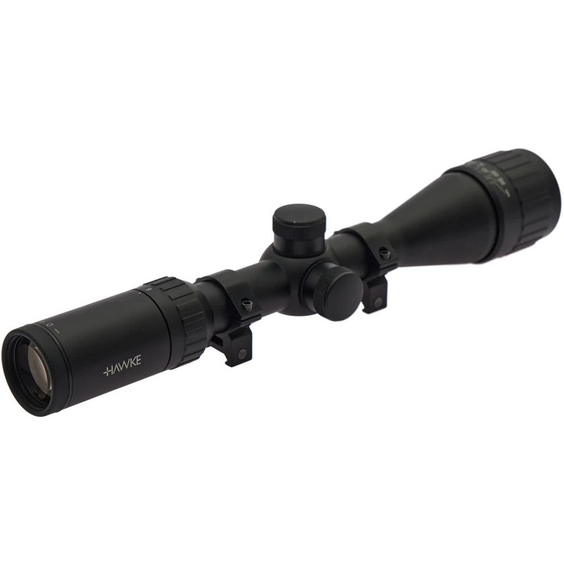 Приціл оптичний Hawke Fast Mount 3-9x40 AO сітка Mil Dot. Кільця на Ластівчин хвіст