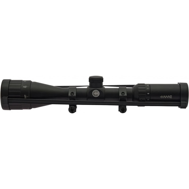 Приціл оптичний Hawke Fast Mount 3-9x40 AO сітка Mil Dot. Кільця на Ластівчин хвіст