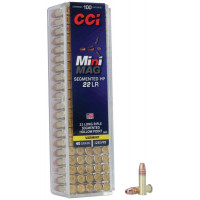 ПАТРОН НАРІЗНИЙ CCI MINI-MAG HP 22LR 2,33ГР