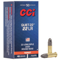 ПАТРОН НАРІЗНИЙ CCI QUIET LRN 22LR 2,59ГР