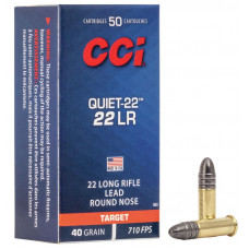 ПАТРОН НАРІЗНИЙ CCI QUIET LRN 22LR 2,59ГР