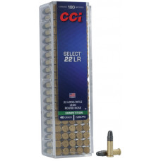 ПАТРОН НАРІЗНИЙ CCI SELECT AMMO 22LR 2,59ГР (40GR)