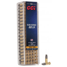 ПАТРОН НАРІЗНИЙ CCI SUBSONIC AMMO LHP 22LR 2,59ГР