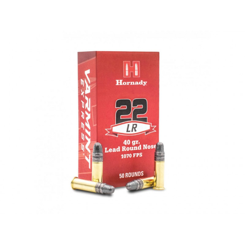 Патрон Hornady кал. 22 LR маса кулі 40 гр (2.6 м) LRN