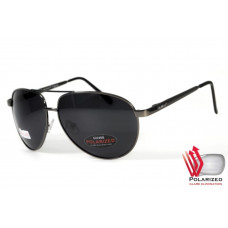 Окуляри поляризаційні BluWater AirForce GunMetal Polarized (gray)