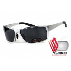 Окуляри поляризаційні BluWater Alumination-1 Silver Polarized (gray)