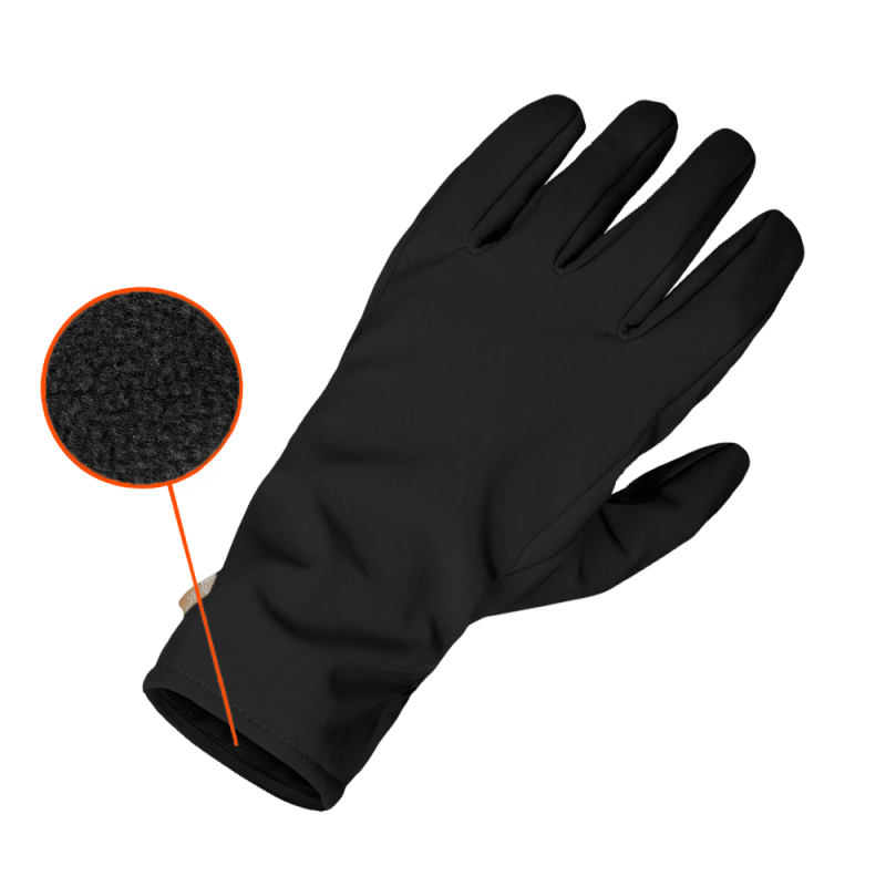 РУКАВИЧКИ SOFTSHELL 2.0 BLACK (880)