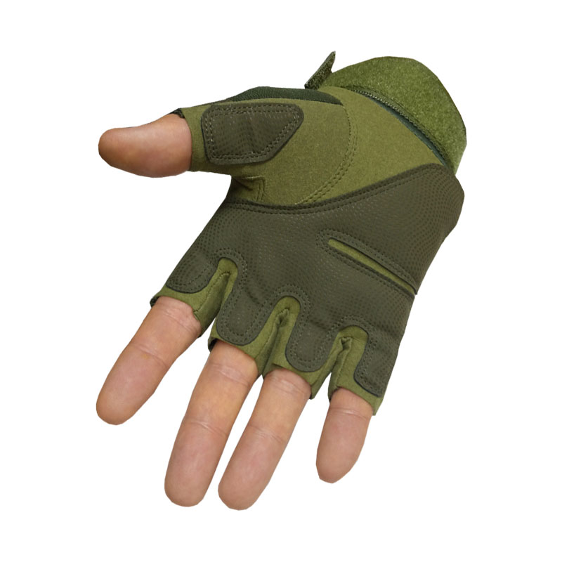 Перчатки тактические беспалые Olive