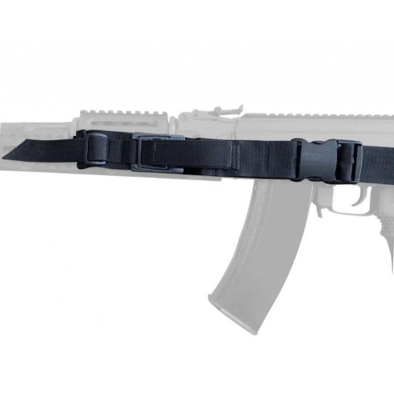 Збройовий ремінь тактичний триточковий DANAPER Magnetic Sling Black 3305099