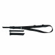 Збройовий ремінь тактичний триточковий DANAPER Silent Sling Black 3301099