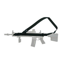 Оружейный ремень тактический трехточечный DANAPER Silent Sling Black 3301099