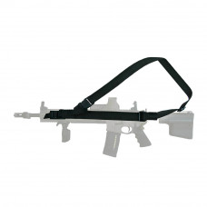 Збройовий ремінь тактичний триточковий DANAPER Silent Sling Black 3301099