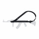 Збройовий ремінь тактичний триточковий DANAPER Silent Sling Black 3301099