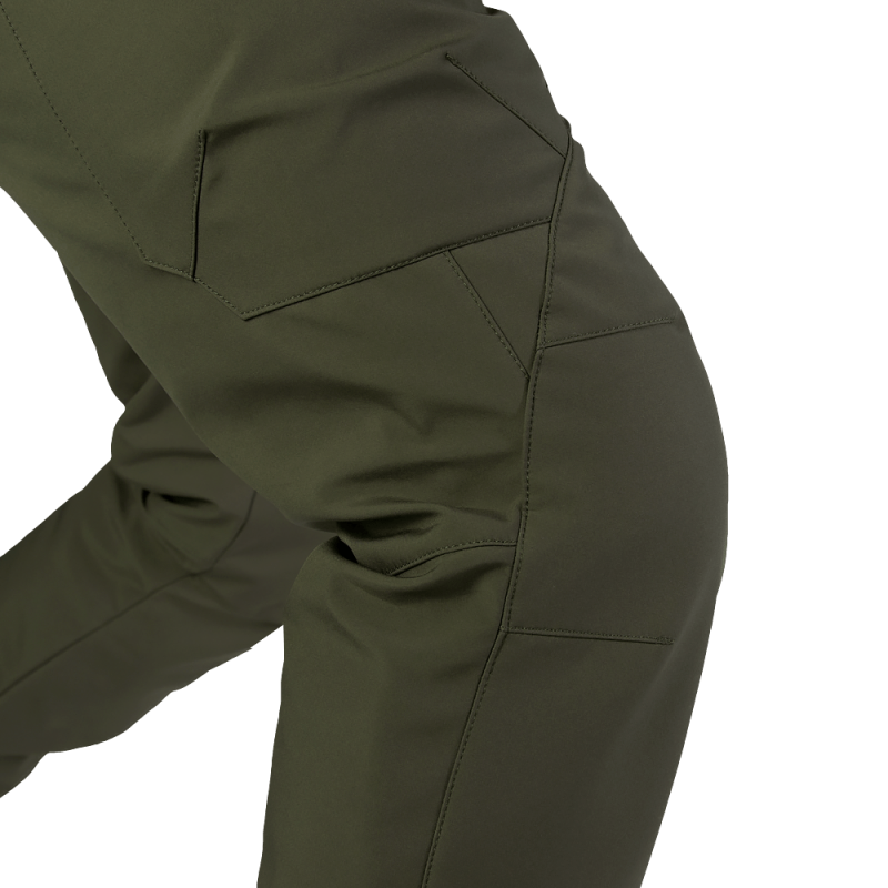 ШТАНИ CYCLONE SOFTSHELL OLIVE (6614)