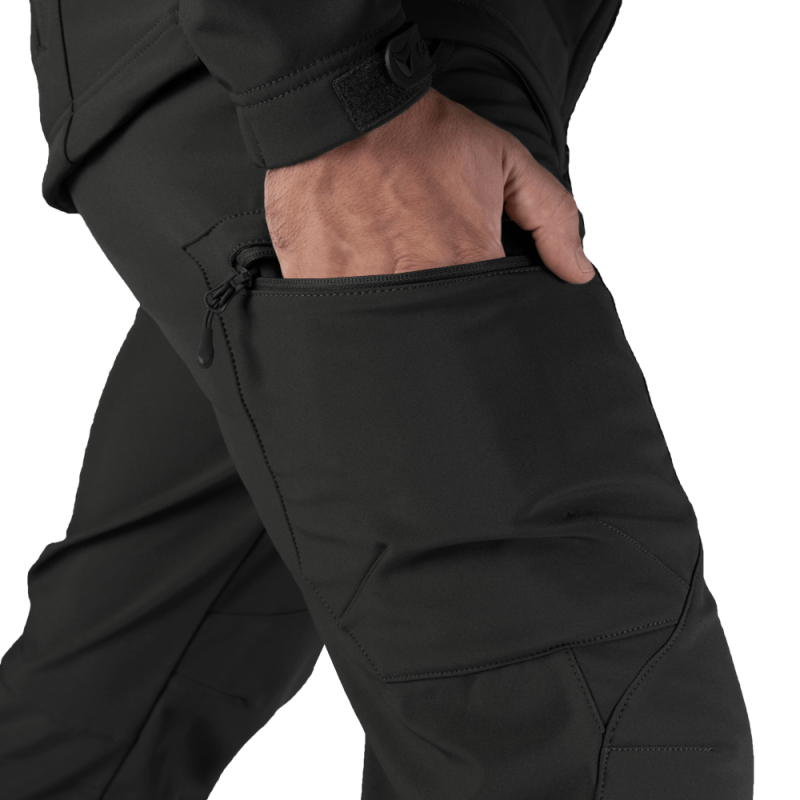 ШТАНИ SOFTSHELL 2.0 BLACK (6584)