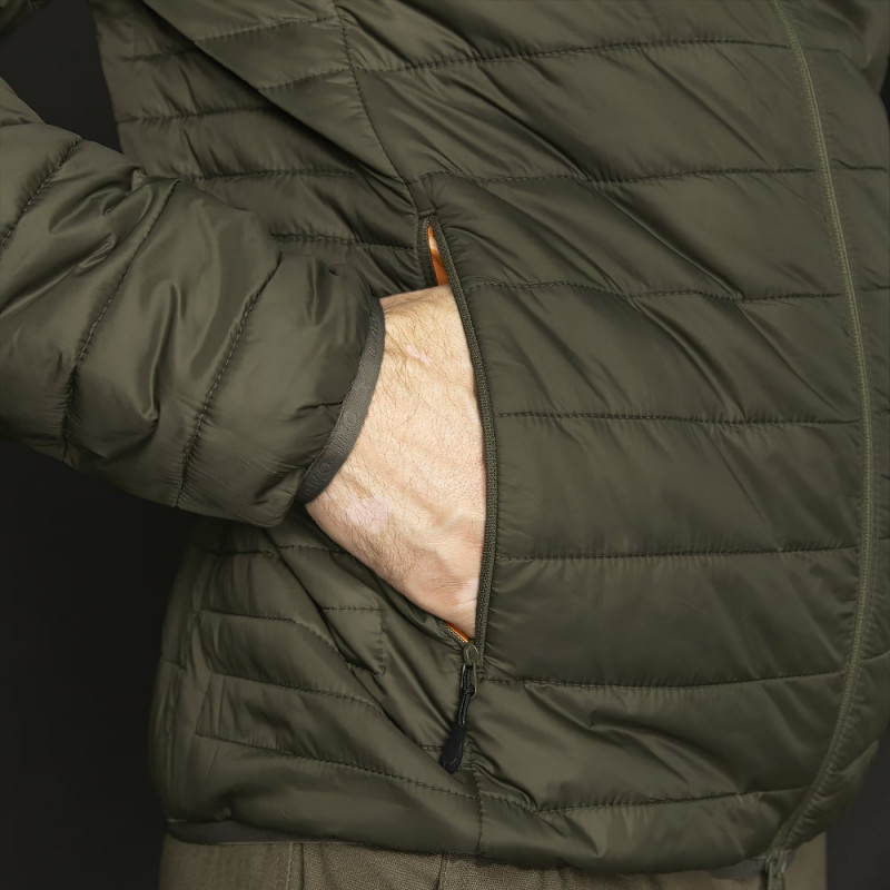 ЛЕГКИЙ ПУХОВИК STORM G-LOFT 100 OLIVE/ORANGE (2457)