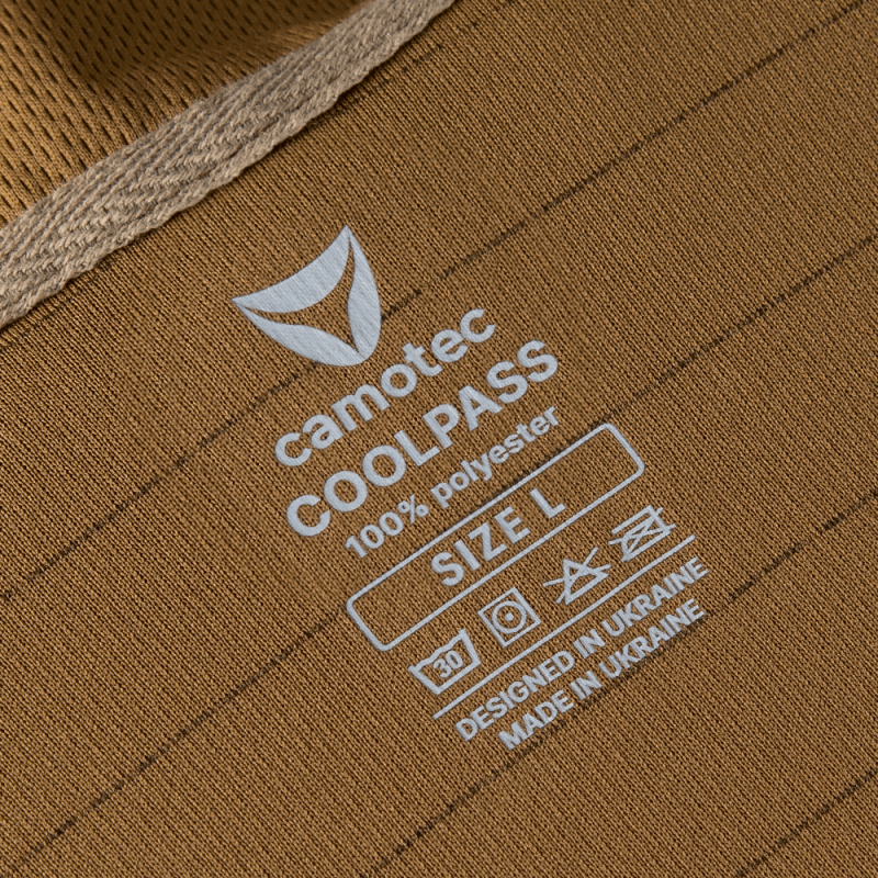 ПОЛО TACTICAL ARMY ID COOLPASS ANTISTATIC COYOTE (5861)