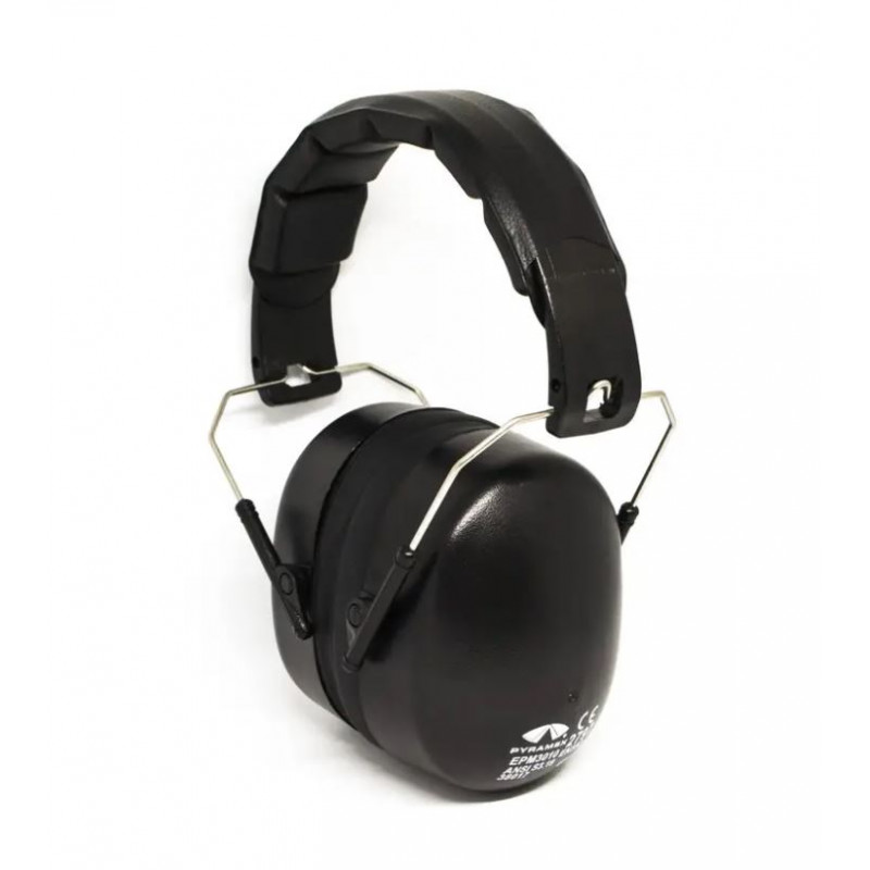 Навушники захисні Pyramex PM3010 (захист SNR 30.4 dB, NRR 27 dB), чорні