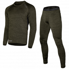 ТЕРМОБІЛИЗНА POLARHEAT QUADRO STRETCH PRO MELANGE OLIVE (5474)