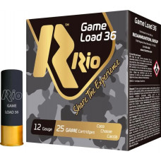 Патрон RIO Game Load-36 NEW кал. 12/70 дріб №00 (4.5 мм) наважка 36 г
