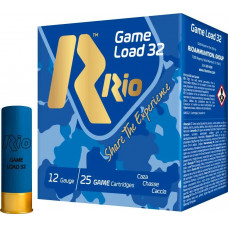 Патрон RIO Load Game-32 NEW кал. 12/70 дріб №0 (4.25 мм) наважка 32 г