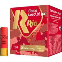 Патрон RIO Game Load C16 NEW (без контейнера) кал. 16/70 дробь №3 (3.5 мм) навеска 28 г