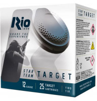 Патрон RIO Star Team Target кал. 12/70 дробь № 7.5 (2,4 мм) навеска 28 г