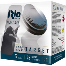 Патрон RIO Star Team Target кал. 12/70 дріб № 7.5 (2,4 мм) наважка 28 г