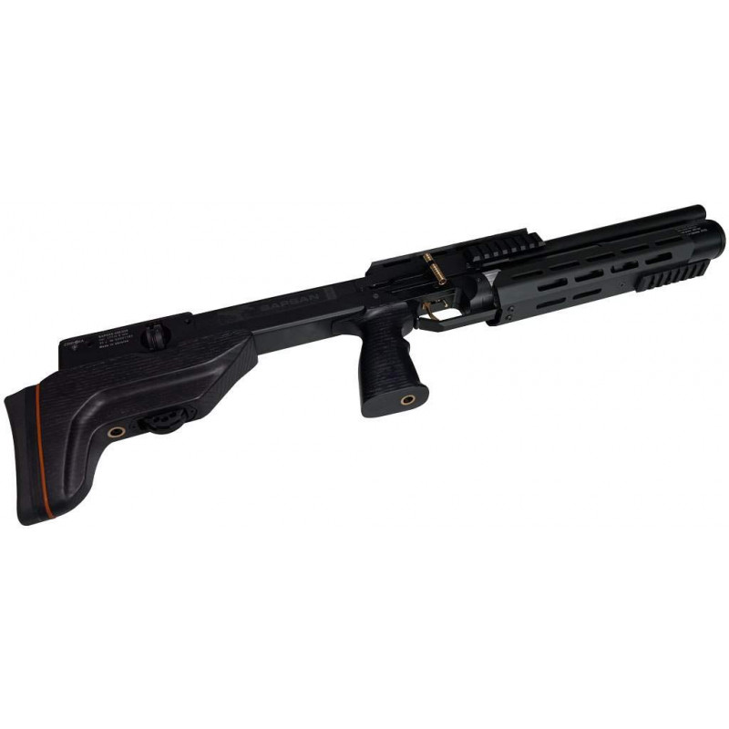 Пневматическая винтовка (PCP) ZBROIA Sapsan TAC 450/220 (кал. 4,5 мм, черный)