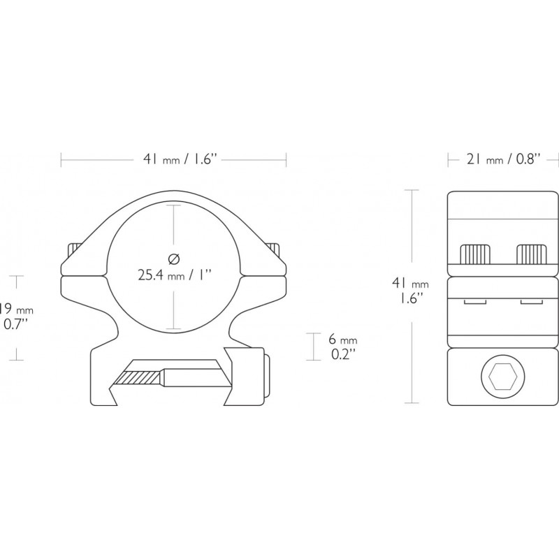 Кольца Hawke Match Mounts. d - 25.4 мм. Low. Weaver/Picatinny Кольца Hawke Match Mounts. d - 25.4 мм. Low. Weaver/Picatinny