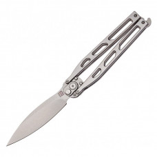 Ніж Artisan Kinetic Balisong Silver