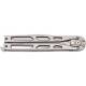 Ніж Artisan Kinetic Balisong Silver