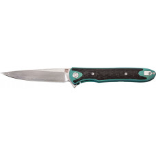 Ніж Artisan Shark Damascus Titanium Green