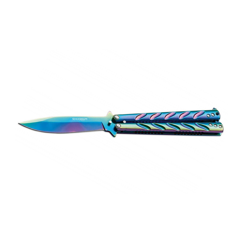 Ніж Boker Magnum Balisong Rainbow