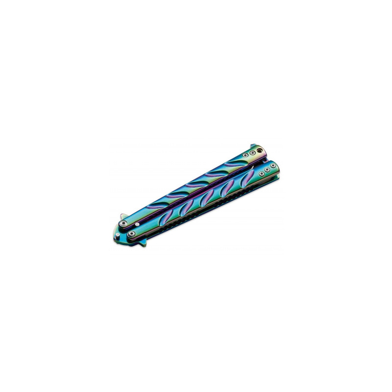 Ніж Boker Magnum Balisong Rainbow