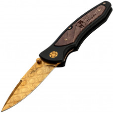 Ніж Boker Tirpitz Damascus Gold