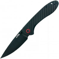 Ніж CJRB Feldspar Black Blade Carbone Fiber