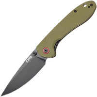 Нож CJRB Feldspar Black Blade Green