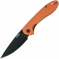 Ніж CJRB Feldspar Black Blade Orange