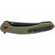Ніж CJRB Gobi Black Blade Green