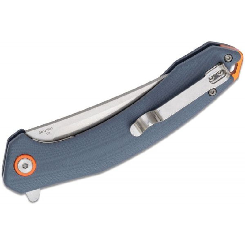 Ніж CJRB Gobi G10 Gray-blue
