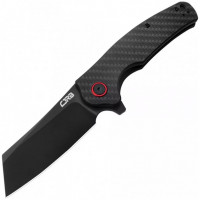 Нож CJRB Сrag Black Blade Carbone Fiber