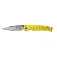 Ніж MCUSTA Fusion Damascus. Жовтий