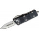 Ніж Microtech Mini Troodon Double Edge Stonewash