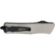 Ніж Microtech Troodon Double Edge Black Blade Titanium grey