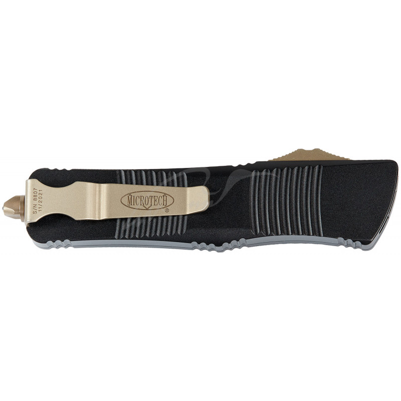 Ніж Microtech Troodon Tanto Point PS Bronze