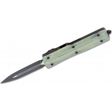 Ніж Microtech UTX-70 Double Edge Black Blade Jade Green Signature Series