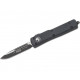 Ніж Microtech UTX-70 Drop Point Black Blade Tactical