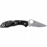 Ніж Spyderco Delica 4 Lightweight Thin Red Line